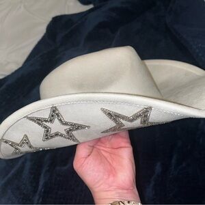 Rhinestone cowboy hat